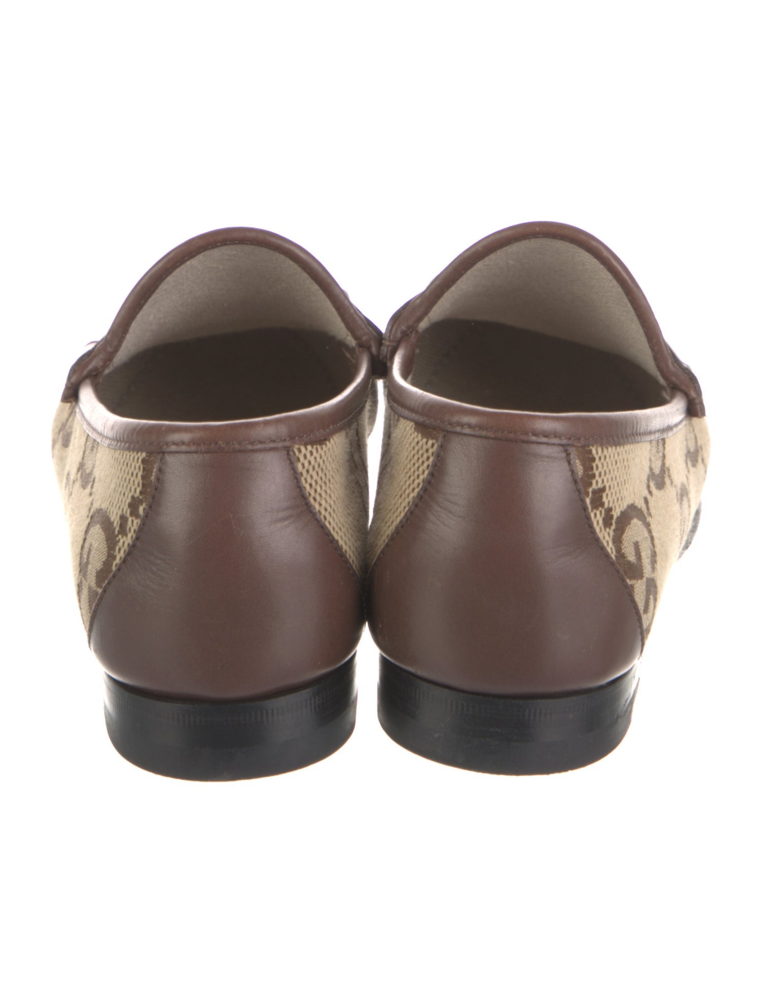 Gucci GG Canvas Canvas Loafers